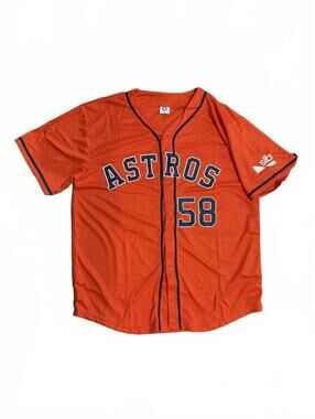 NWT Hunter Brown Houston Astros SGA Orange Alternate Jersey 5/15/2026 XL